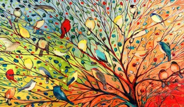 birds in Spring birds Oil Paintings